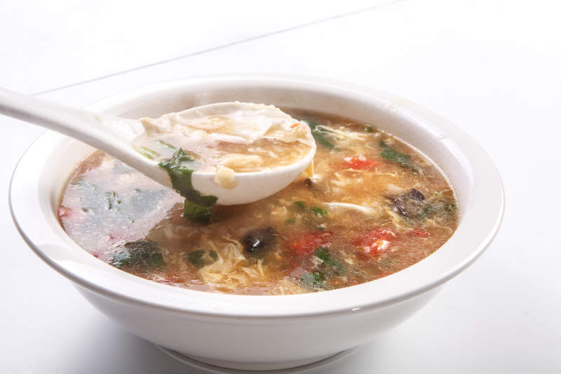 美味西红柿木耳鸡蛋汤图片