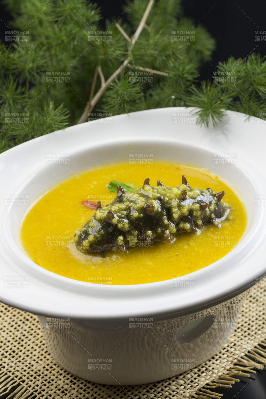 薏米小米扣辽参图片