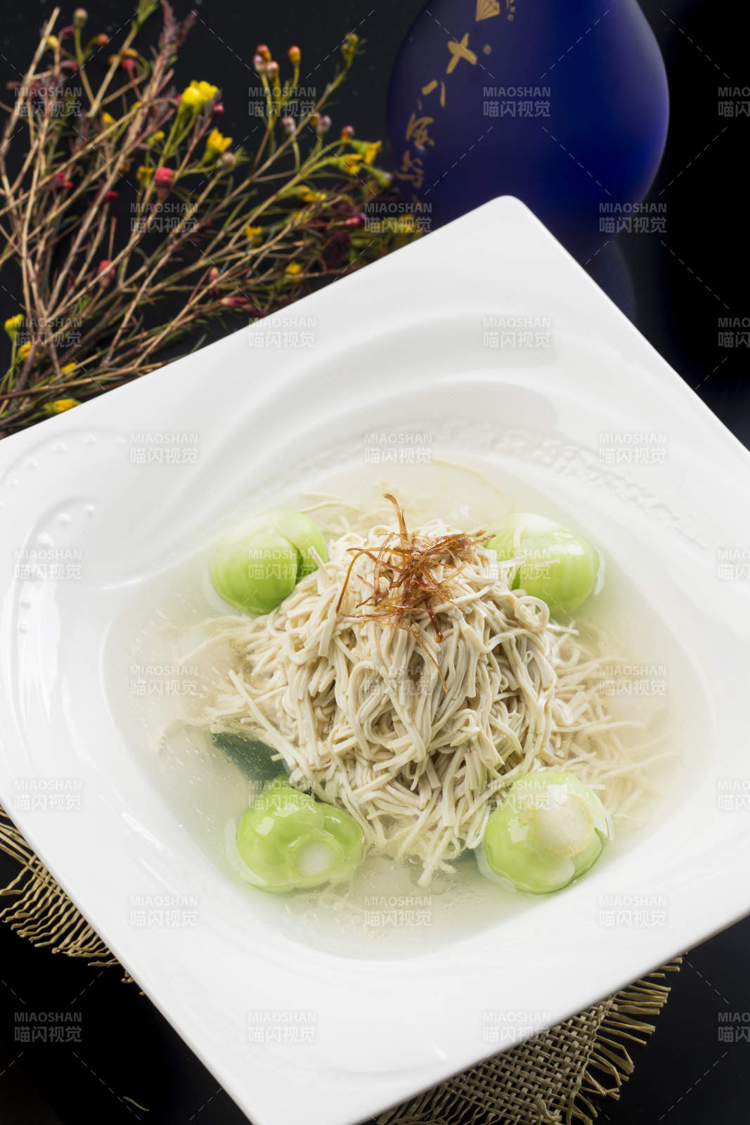 浓汤大烫干丝图片