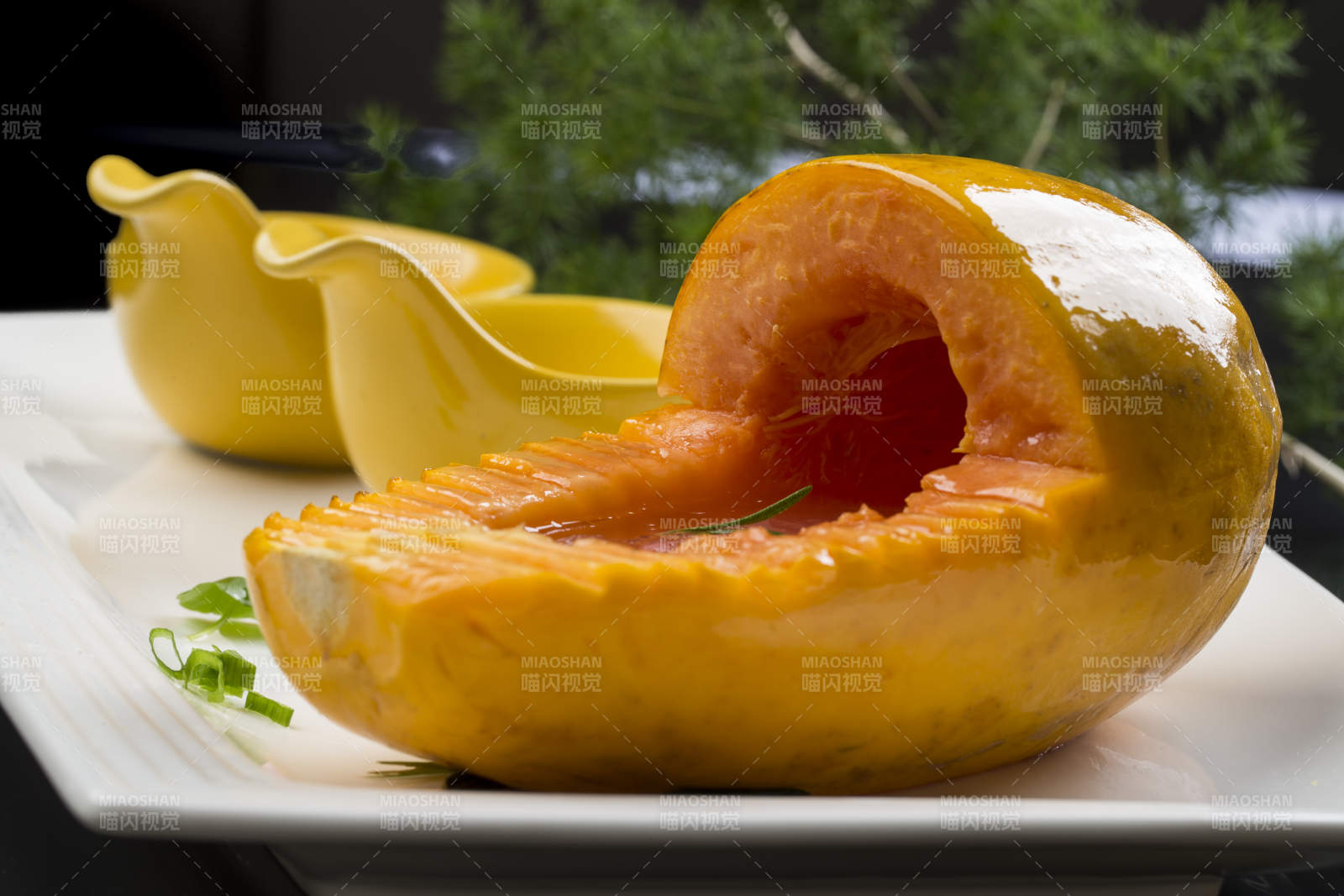 夏威夷木瓜炖雪蛤图片