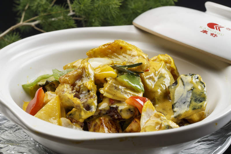 砂锅鲶鱼茄子煲图片