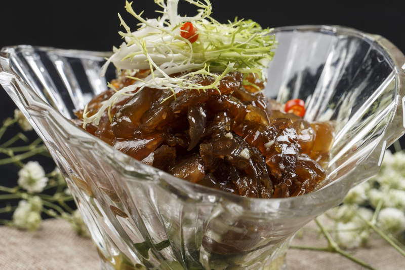 凉拌老醋蛰头图片