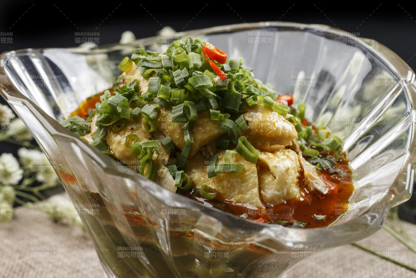 川香红油口水鸡图片