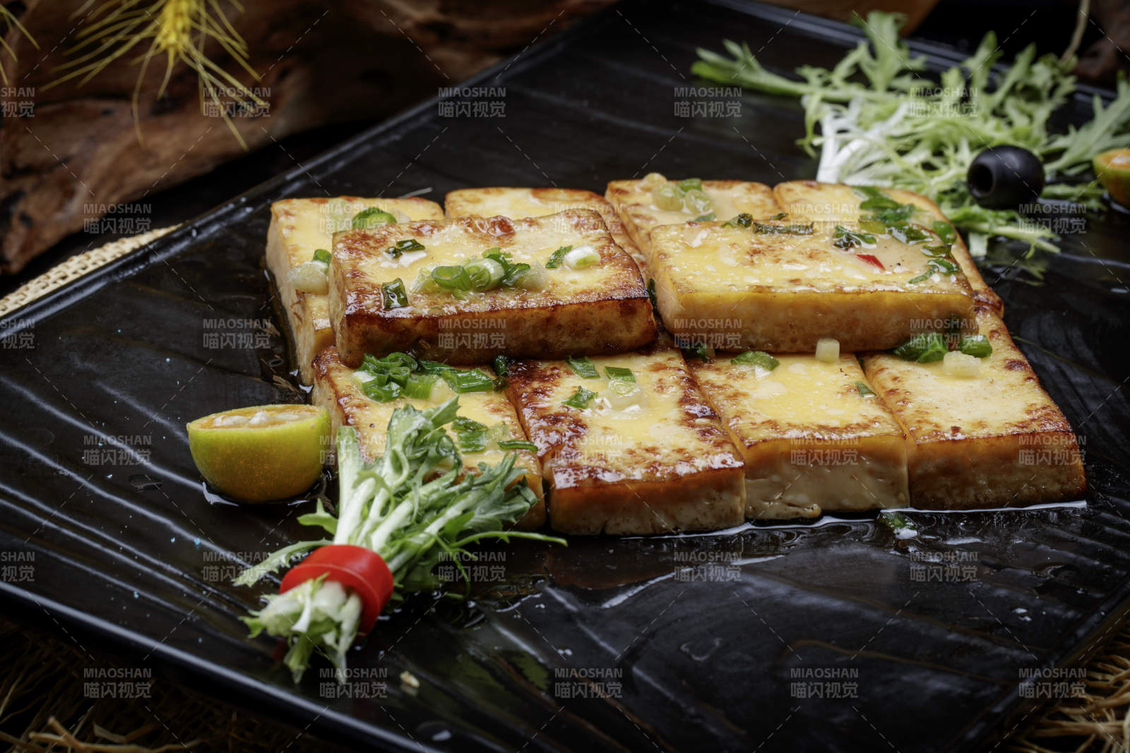 香煎长沙臭豆腐图片