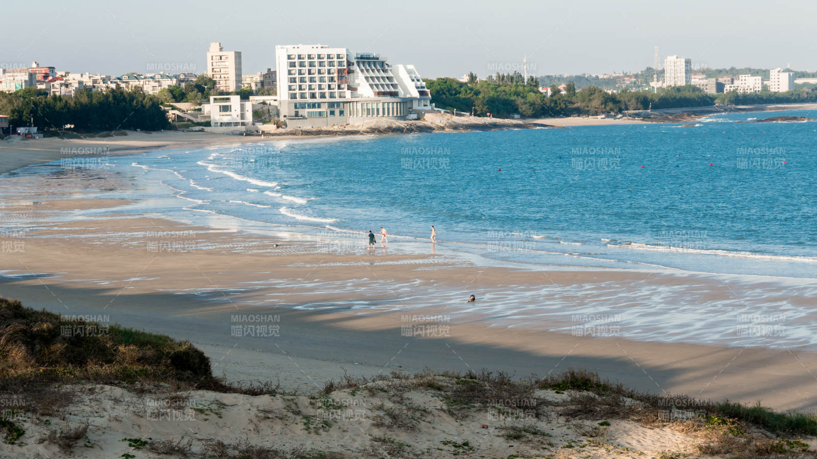 泉州海滨风光 城市远眺图片