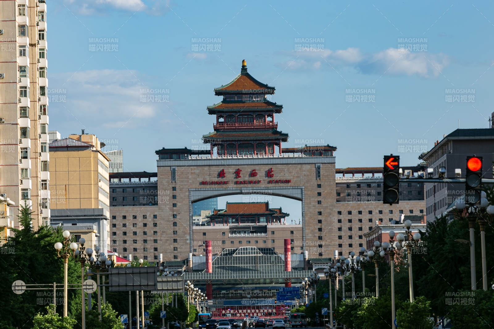 北京西客站风光图片