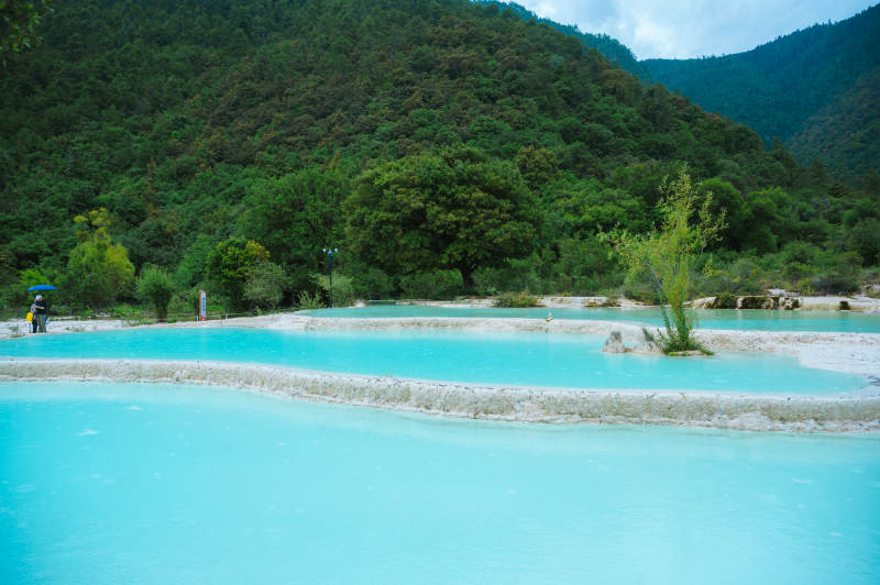 碧水青山映翠谷白水台图片