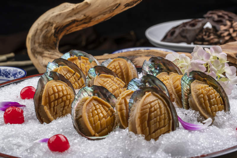 鲜吃小鲍鱼摆图片