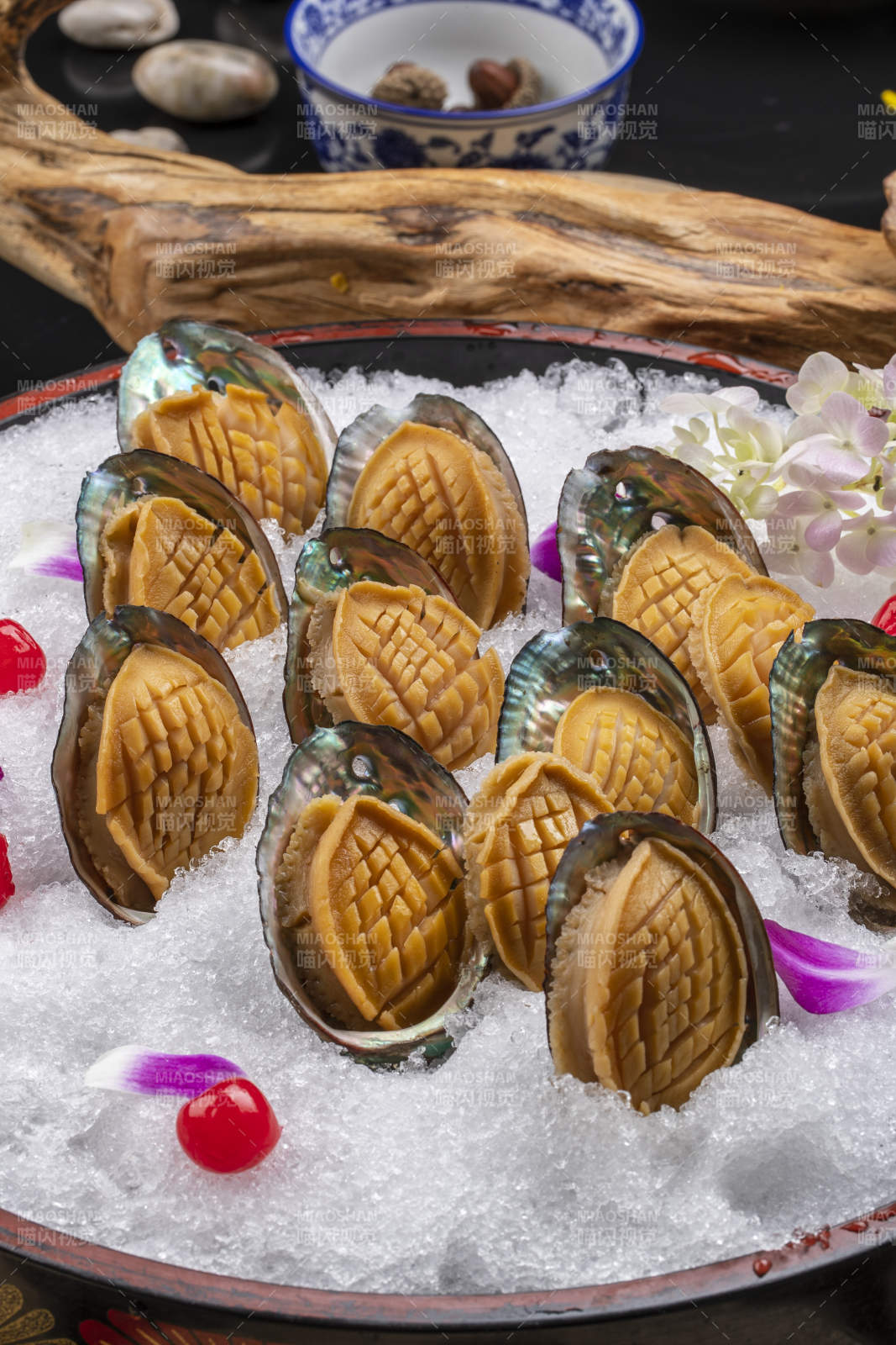 鲜吃小鲍鱼摆图片