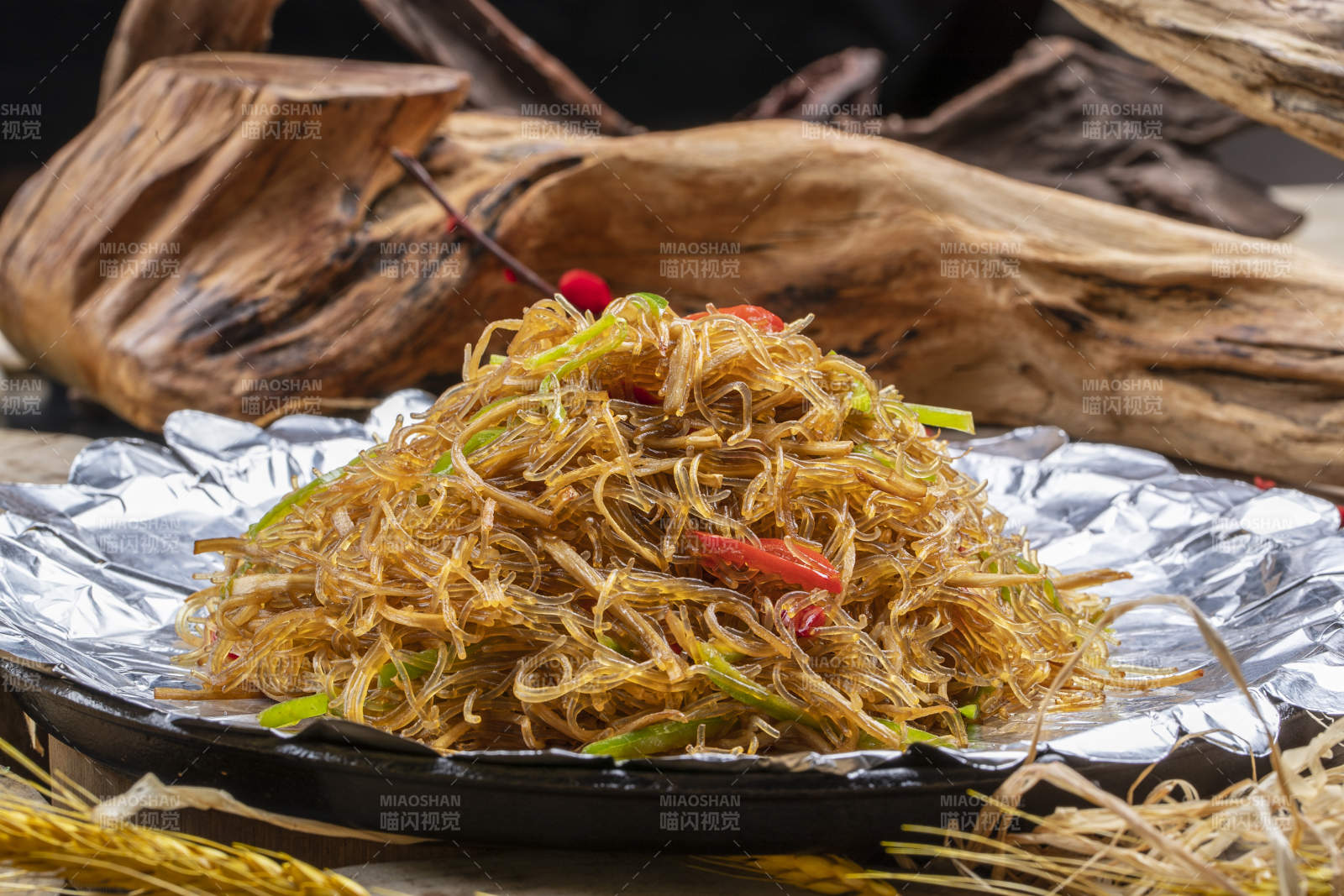 砂锅肉糜红薯水晶粉图片