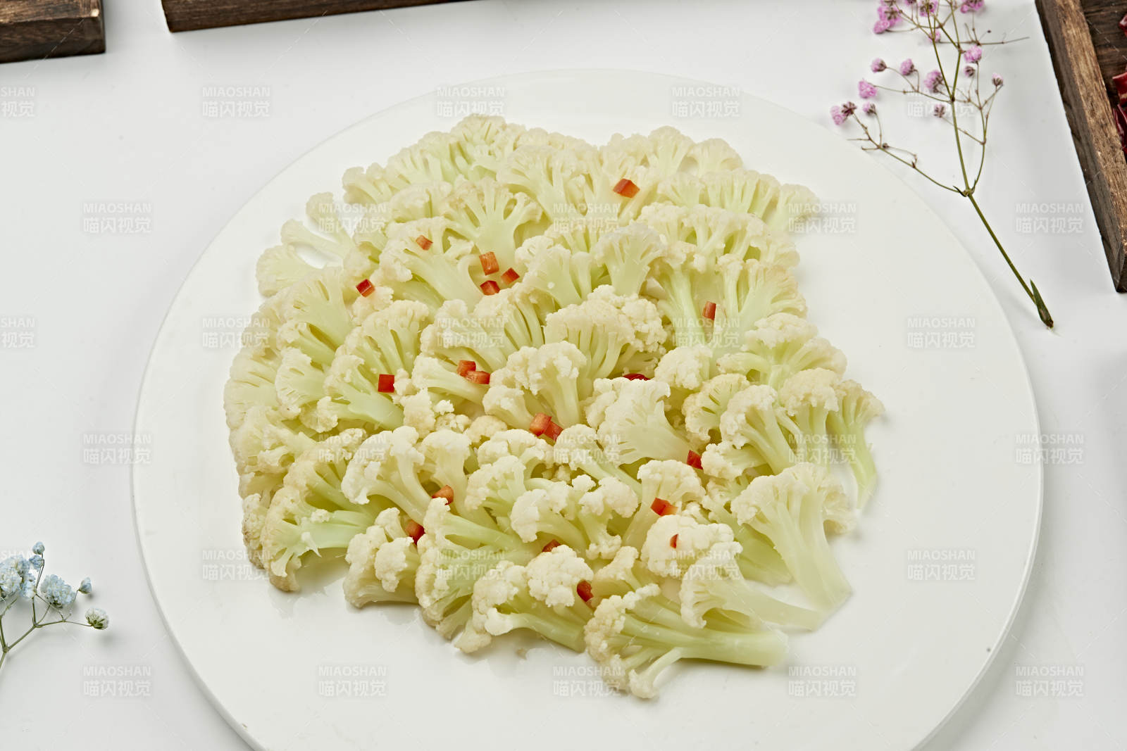 浇汁香蒸花椰菜（蒸菜花）图片