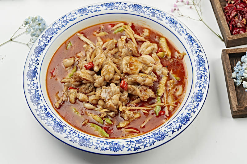 湘味泡椒酸辣牛蛙（香水蛙）图片