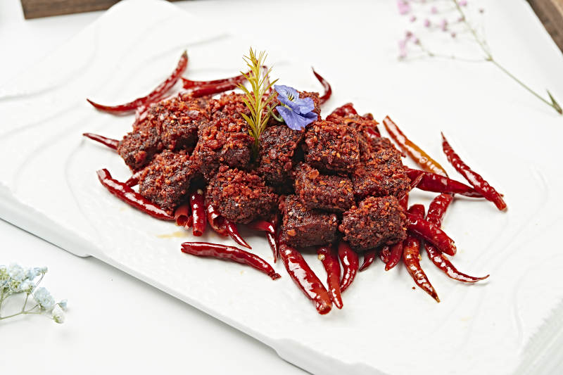 川湘辣味猪腹肉（辣猪肉）图片