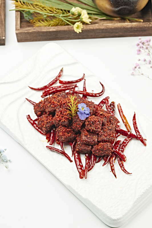 川湘辣味猪腹肉（辣猪肉）图片