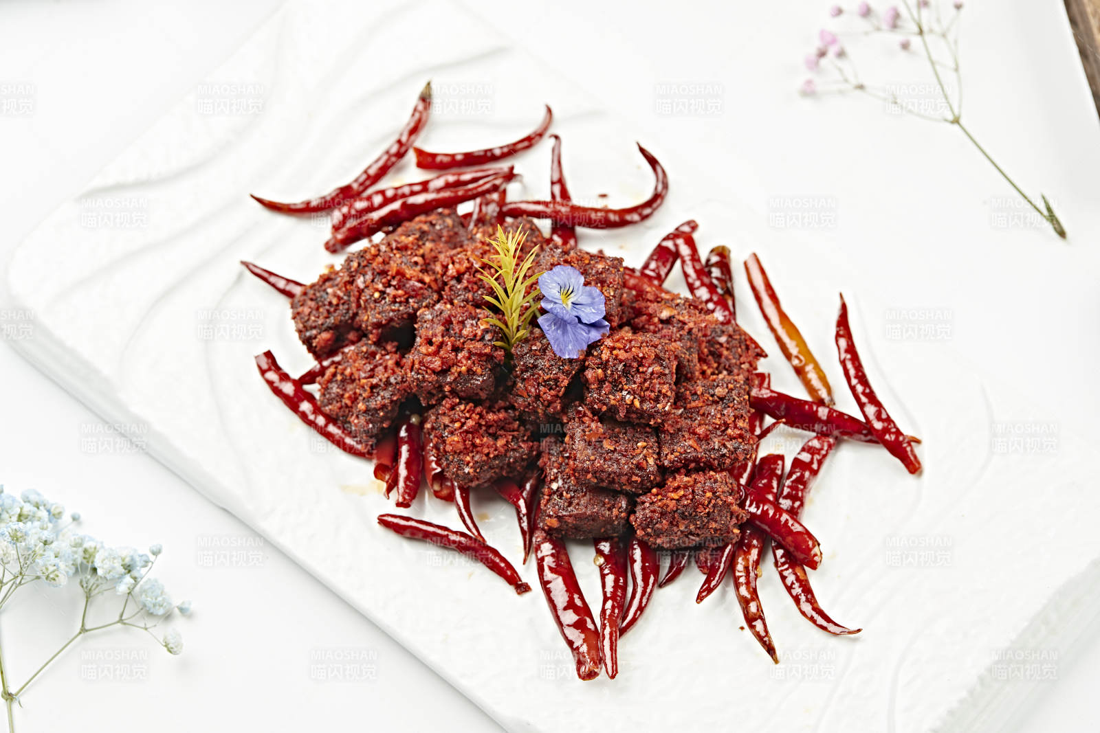 川湘辣味猪腹肉（辣猪肉）图片