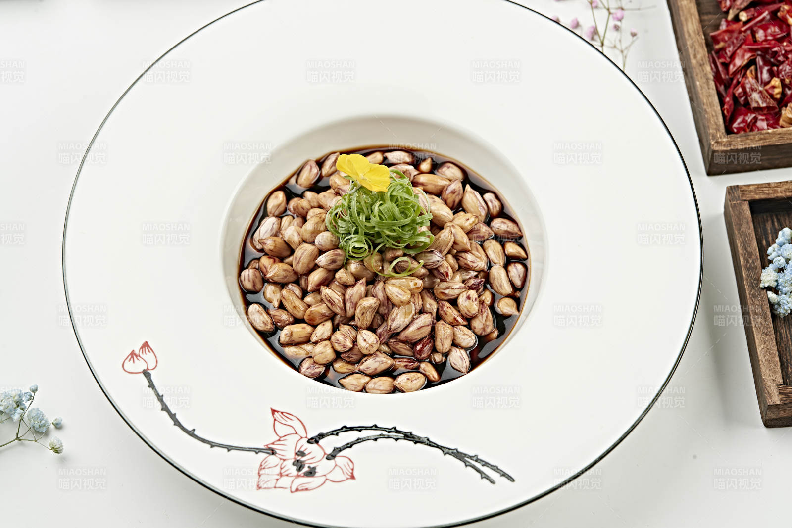 老醋七彩花生图片