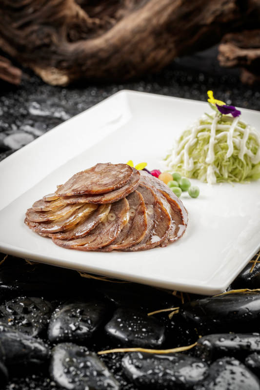 五香西冷牛腱切片图片