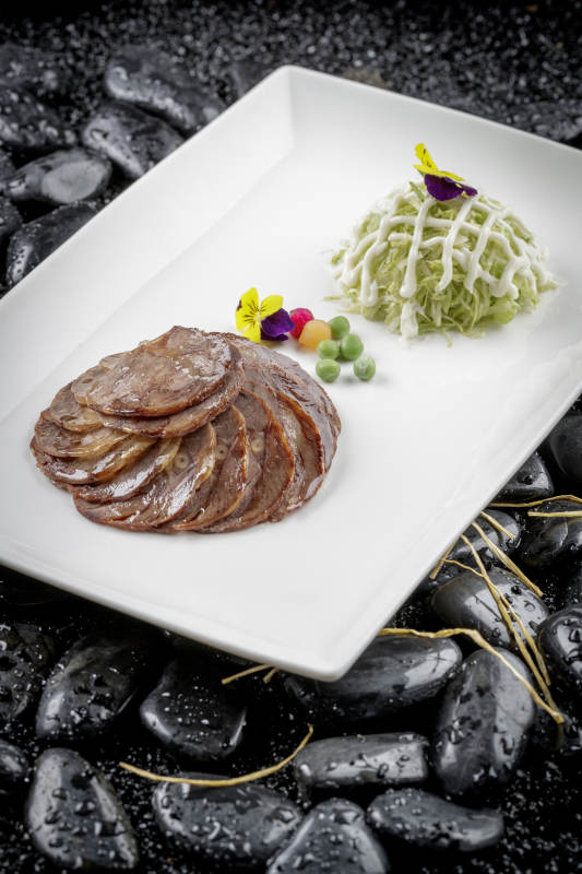 五香西冷牛腱切片图片