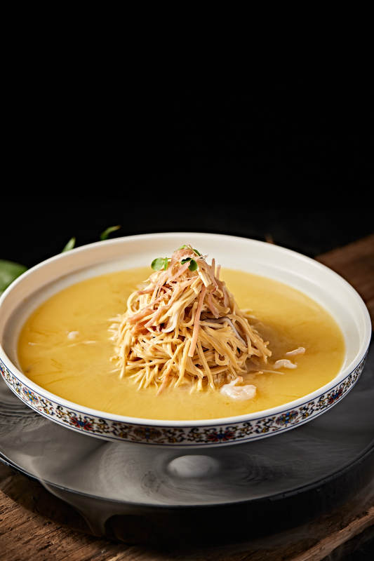 传统淮扬菜大烫干丝图片