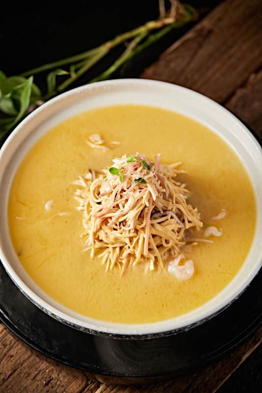 传统淮扬菜大烫干丝图片