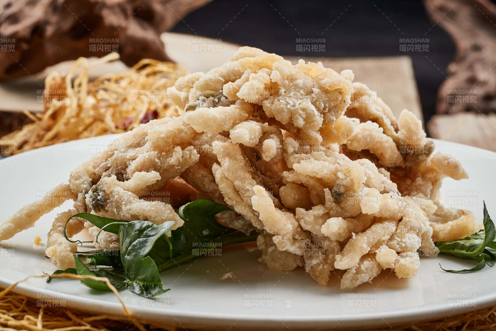 成品名菜金毛狮子鱼图片