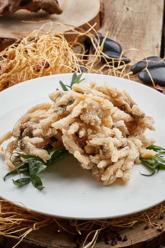 成品名菜金毛狮子鱼图片