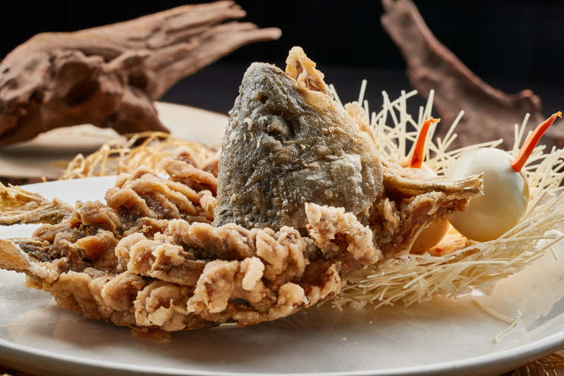 浇汁松鼠鱼图片