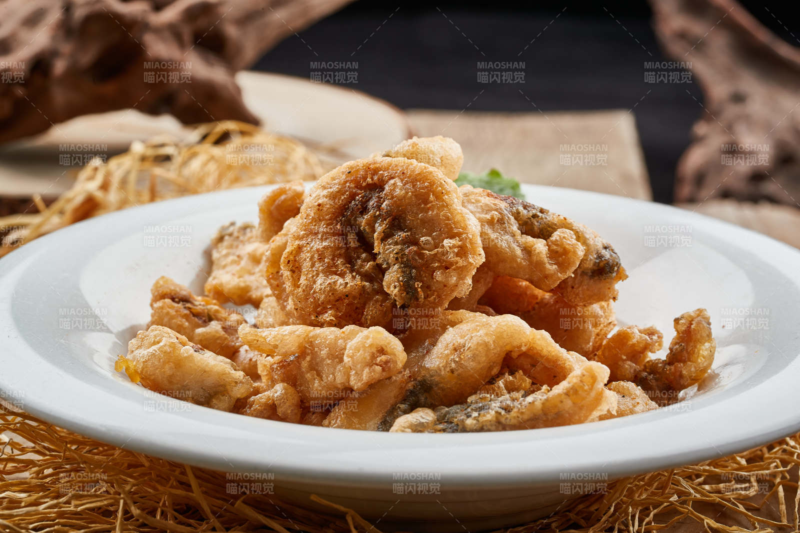 全鱼宴炸鱼片图片