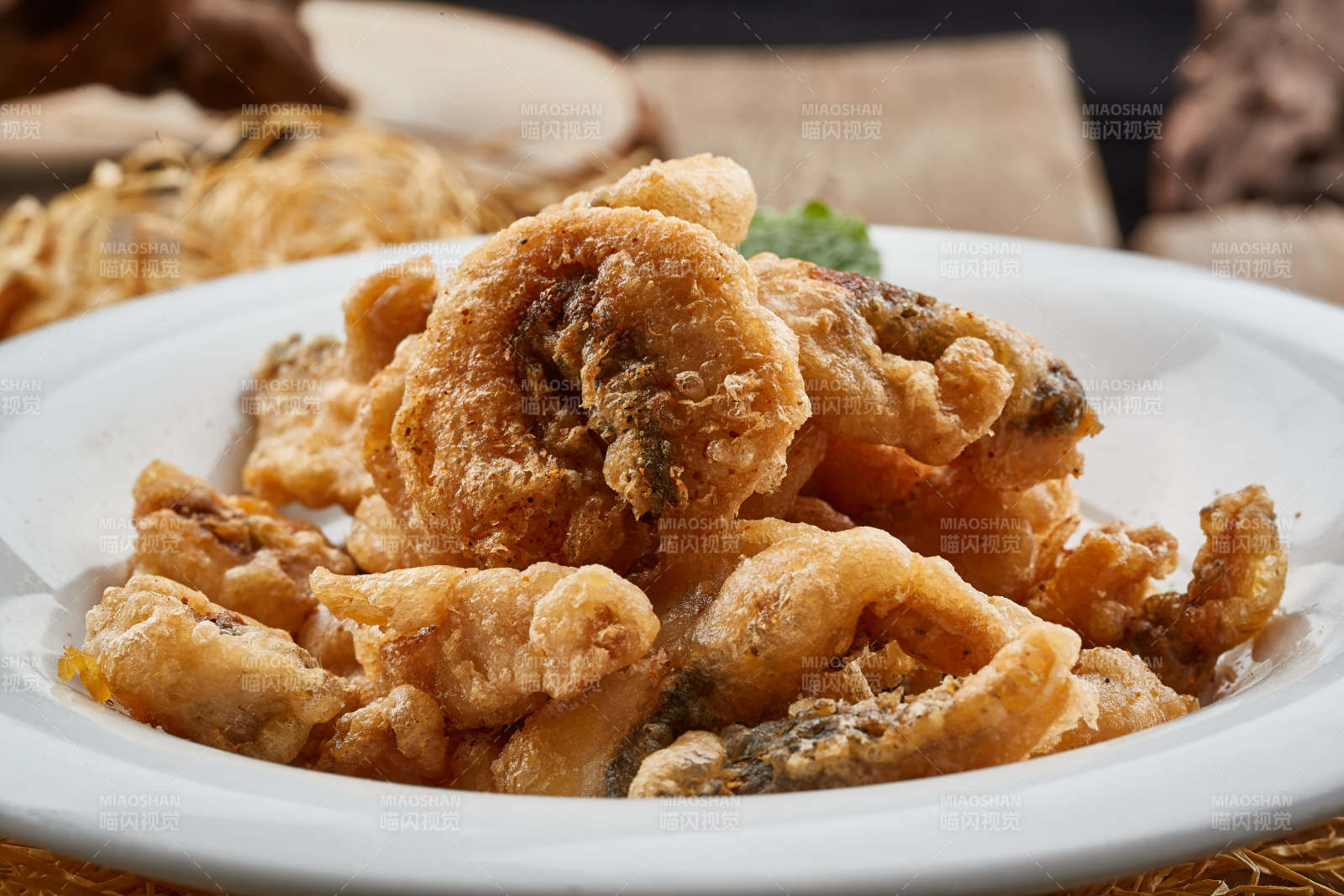 全鱼宴炸鱼片图片