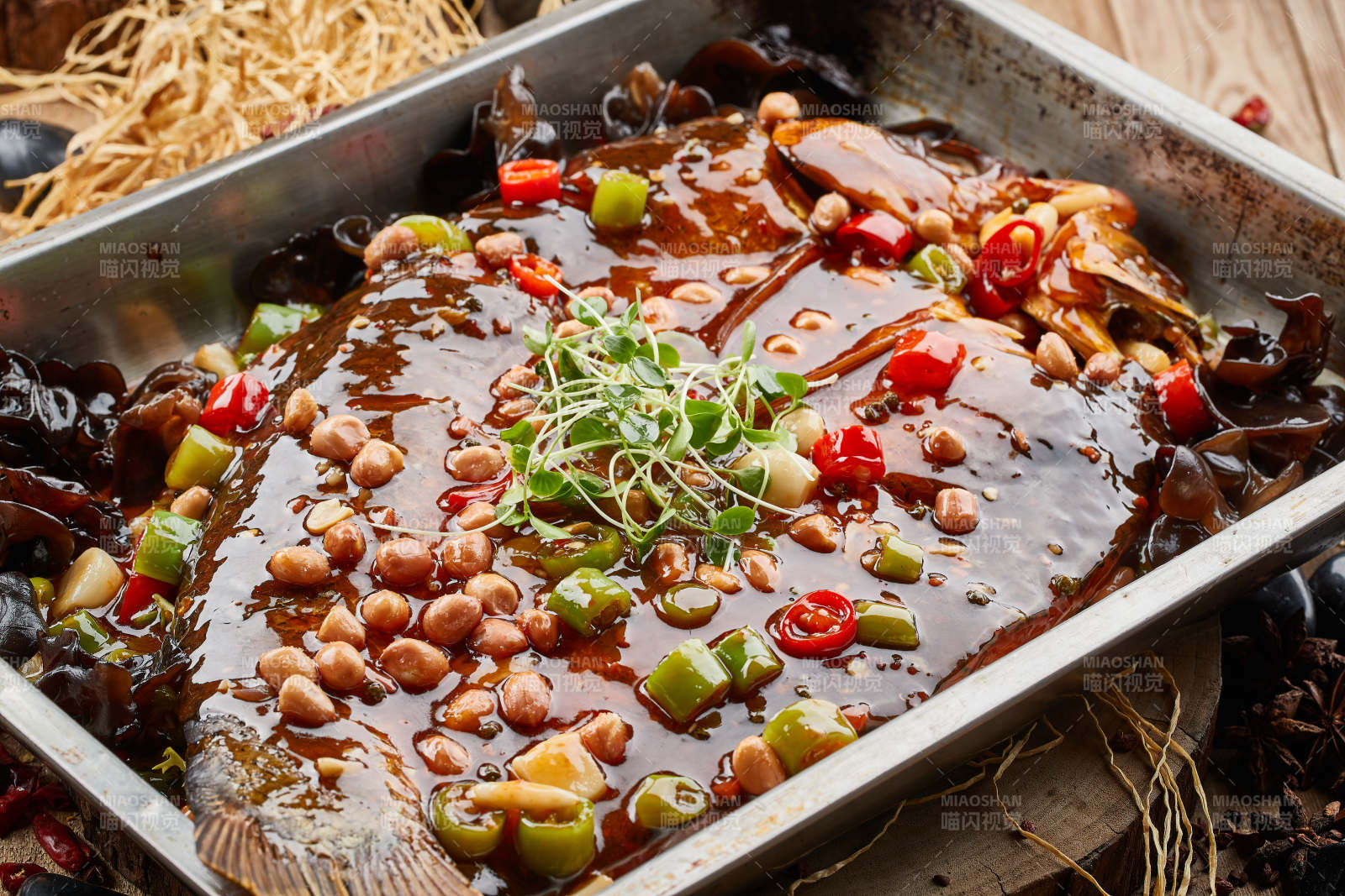 全鱼宴川味烤鱼图片