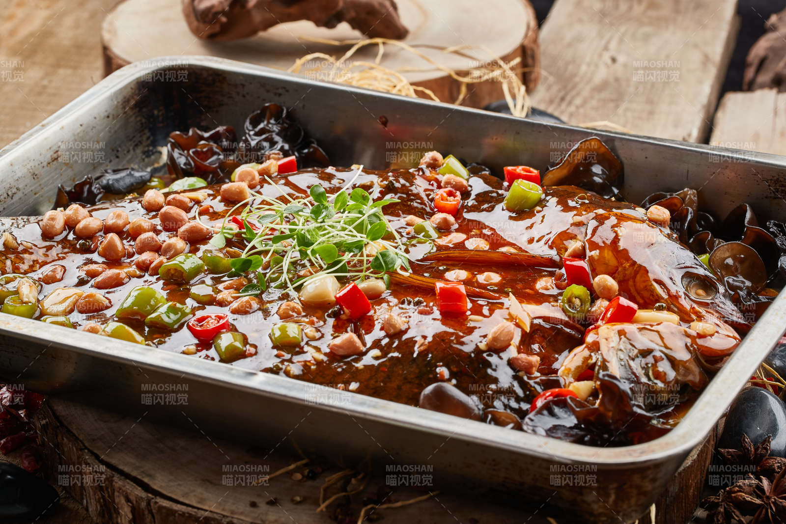 全鱼宴川味烤鱼图片