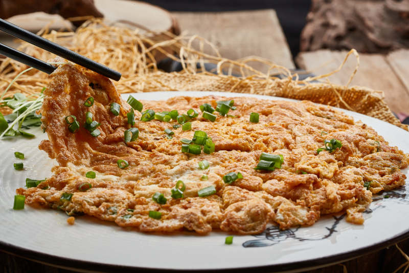 全鱼宴鱼子摊鸡蛋图片