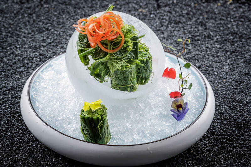 凉拌丝瓜尖图片