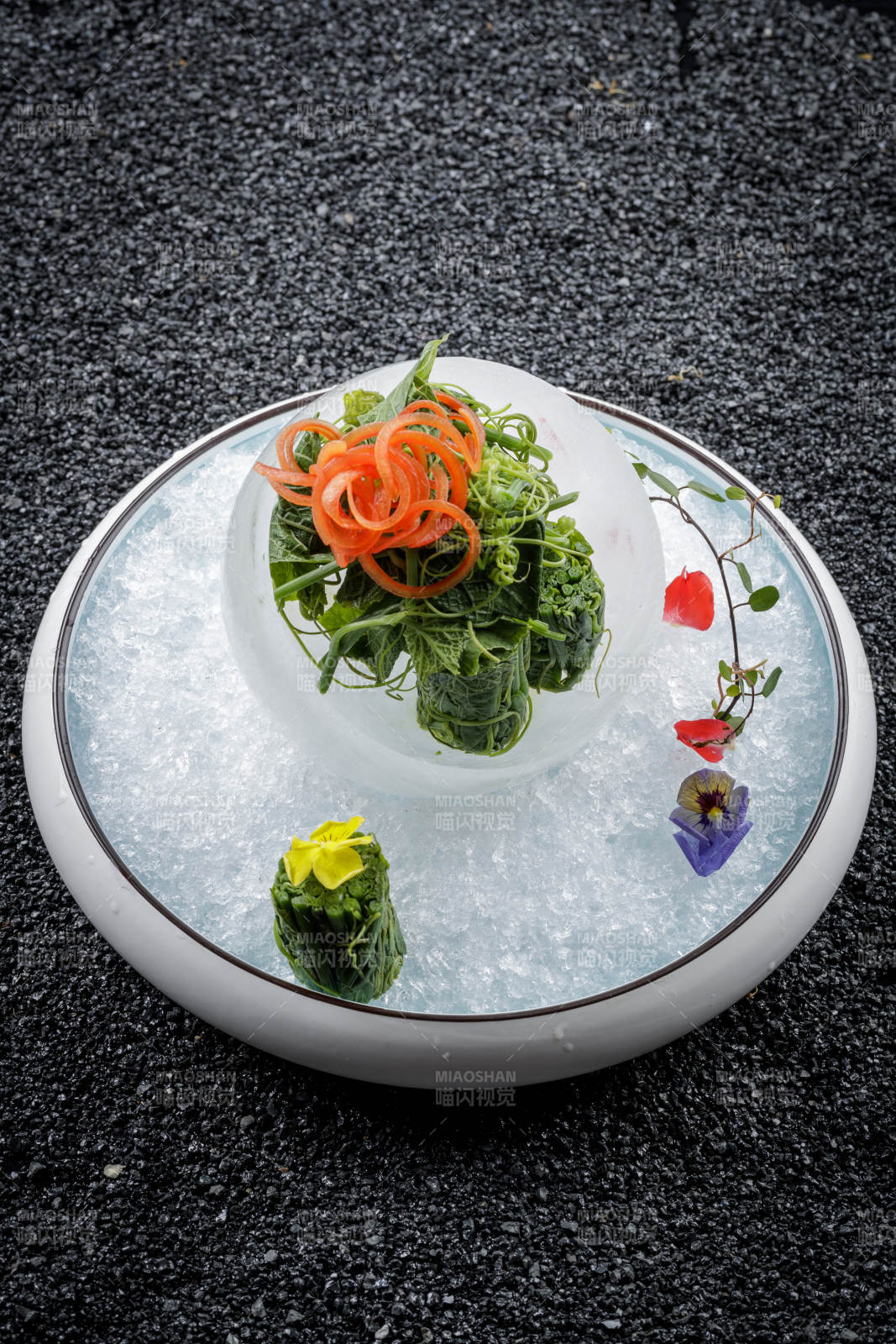 凉拌丝瓜尖图片