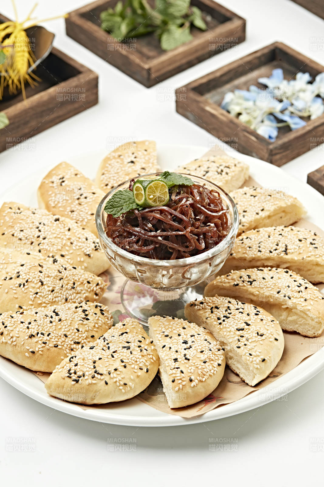 传统面食武大郎烧饼图片