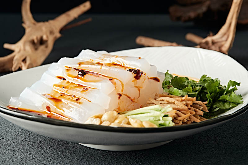 浇汁山西大同小媳妇凉粉图片