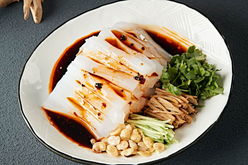 浇汁山西大同小媳妇凉粉图片