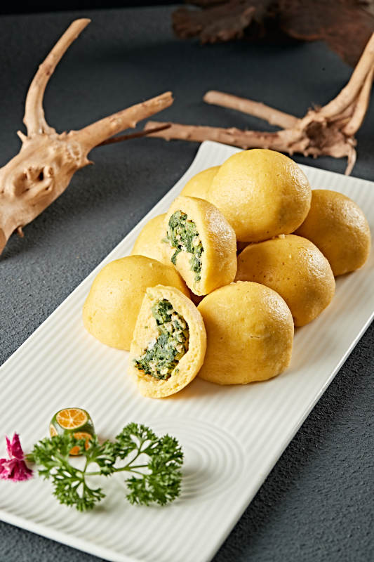 杂粮野菜团子图片