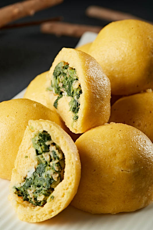 杂粮野菜团子图片