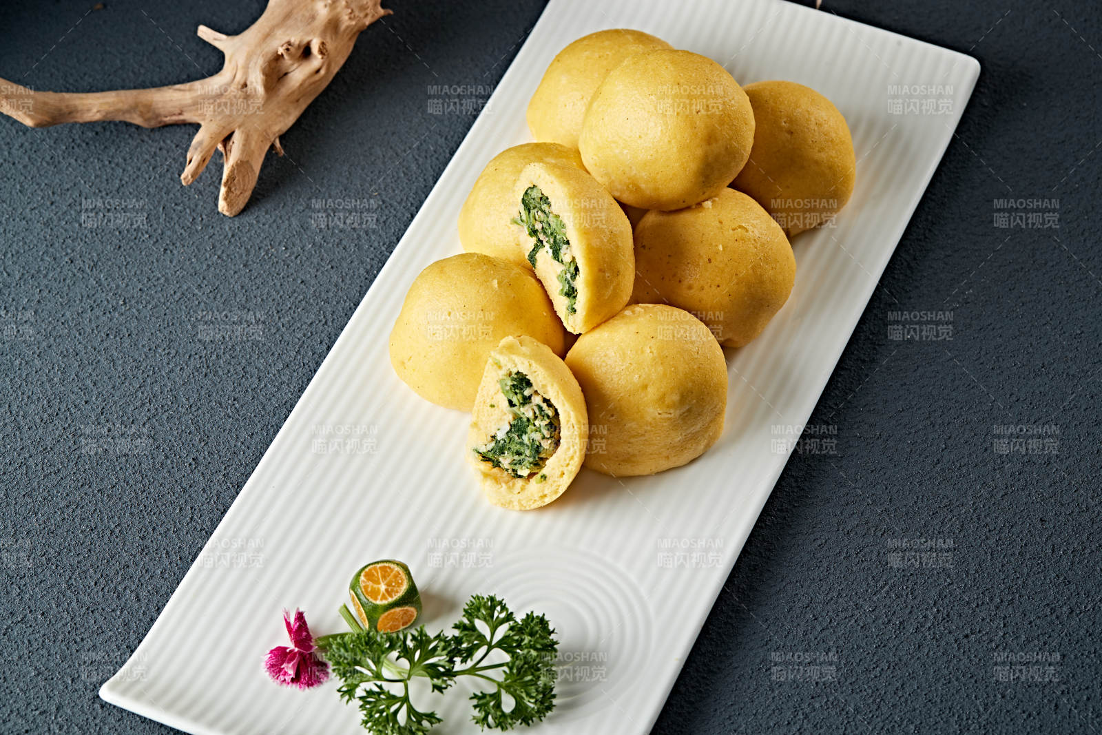 杂粮野菜团子图片