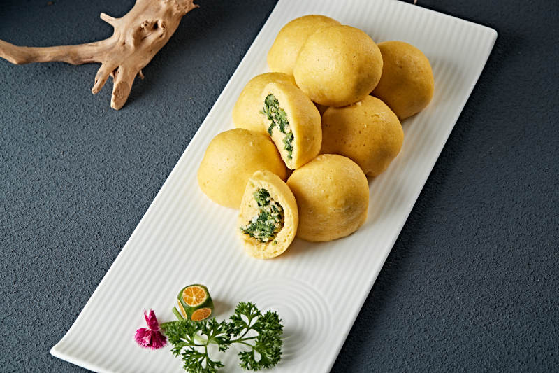 杂粮野菜团子图片