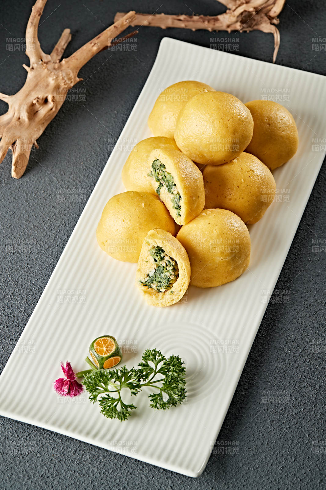 杂粮野菜团子图片