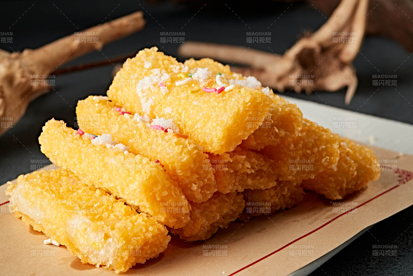 拖面香酥炸鲜奶图片