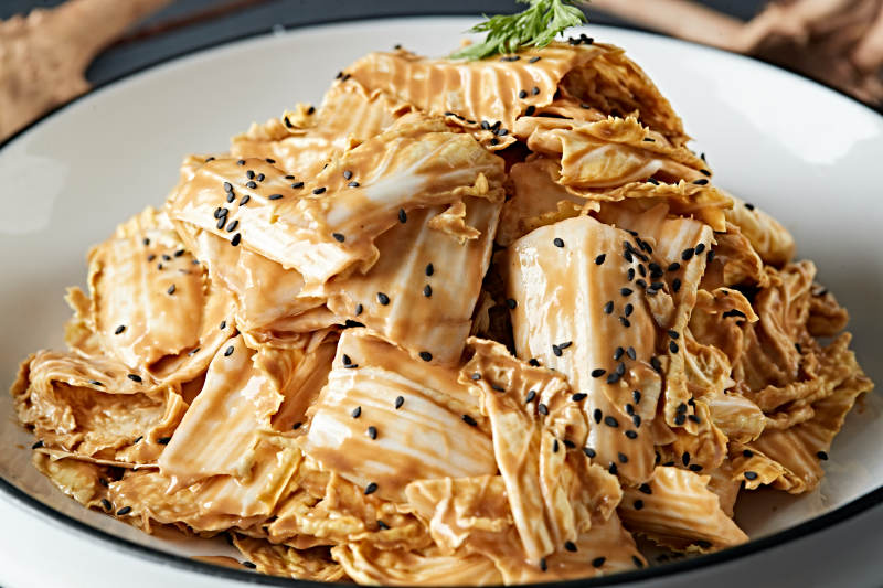 老北京传统小菜乾隆白菜图片