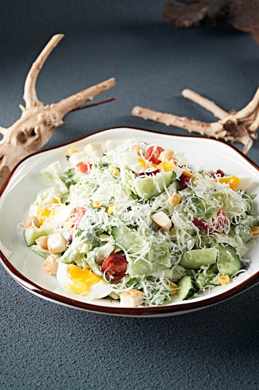 马苏里拉奶酪拌沙拉图片