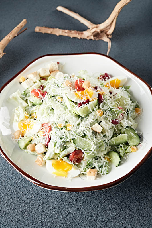 马苏里拉奶酪拌沙拉图片