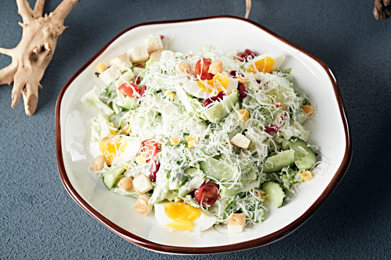 马苏里拉奶酪拌沙拉图片