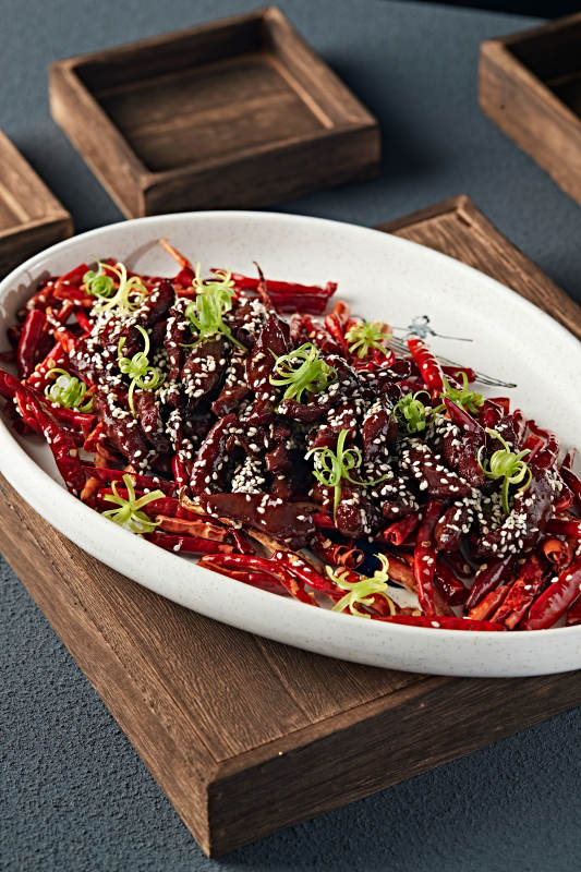 川湘香辣爆牛柳 辣子牛柳图片