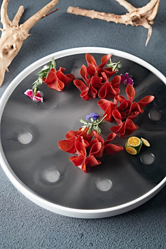 山楂陷炸馄饨图片