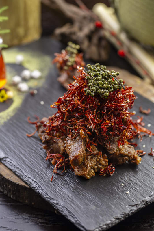 川香椒麻牛腩图片